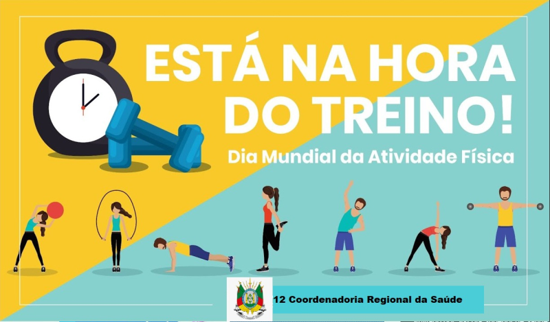 Secretaria Municipal de Saúde promove atividades para marcar o Dia Mundial da Atividade Física
